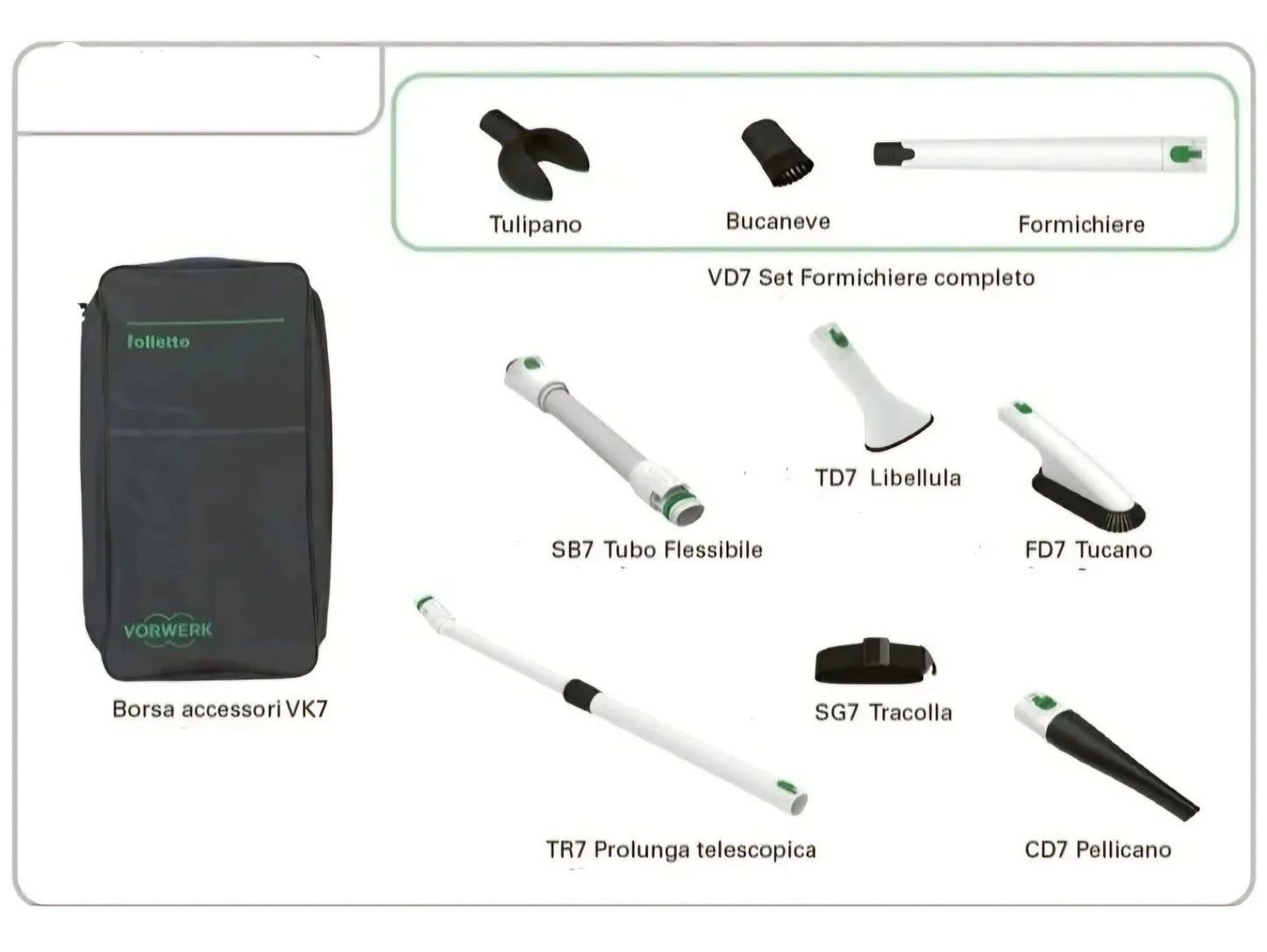 Borsa Accessori Vk7s - DGFOLLETTO SERVICE