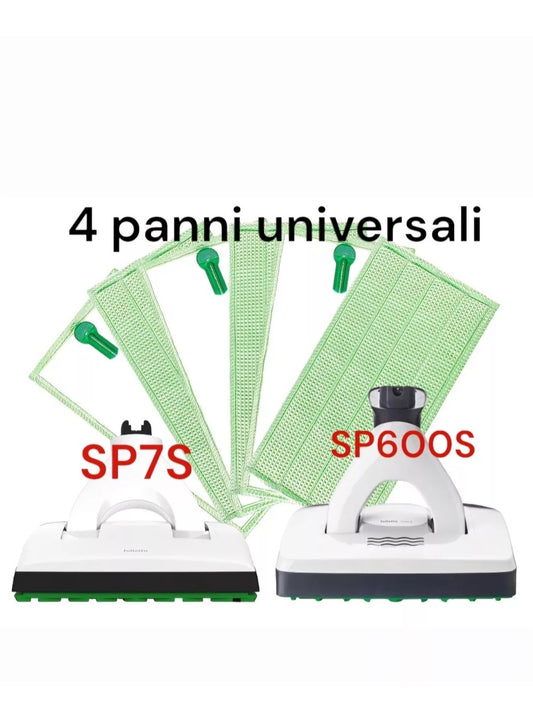4 PANNI STRACCI PULILAVA FOLLETTO
SP600s / SP7s VK220s VK7s
UNIVERSALI SOFT.