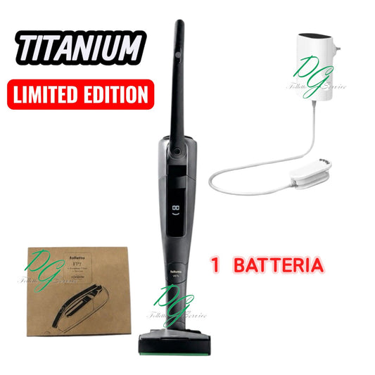 FOLLETTO VK7S TITANIUM EDIZIONE LIMITATA MULTIFUNZIONE EB7 SENZA FILO 1 BATTERIA.