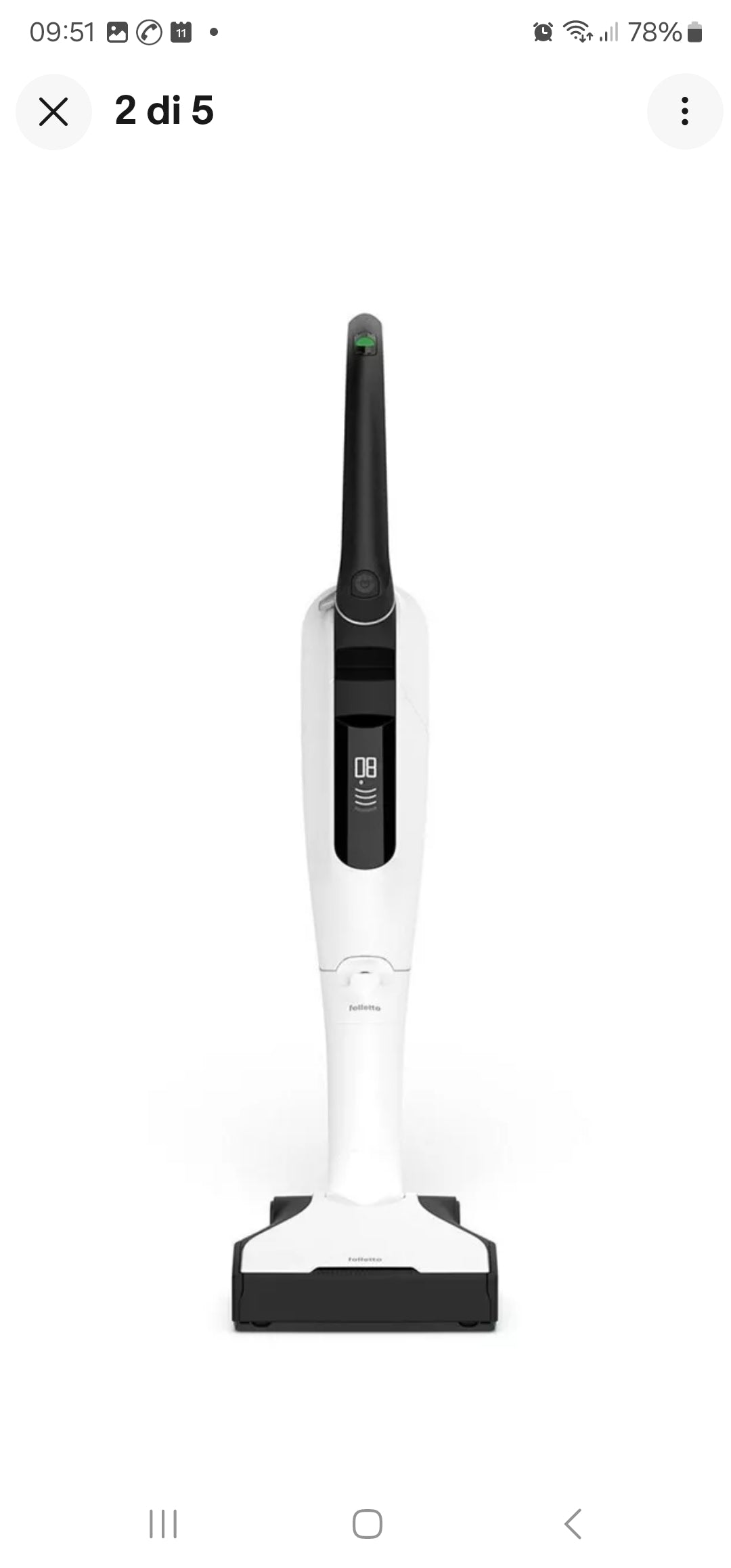 Folletto Vk7s senza filo con Multifunzione Eb7s Expo da esposizione fieristica - DGFOLLETTO SERVICE 