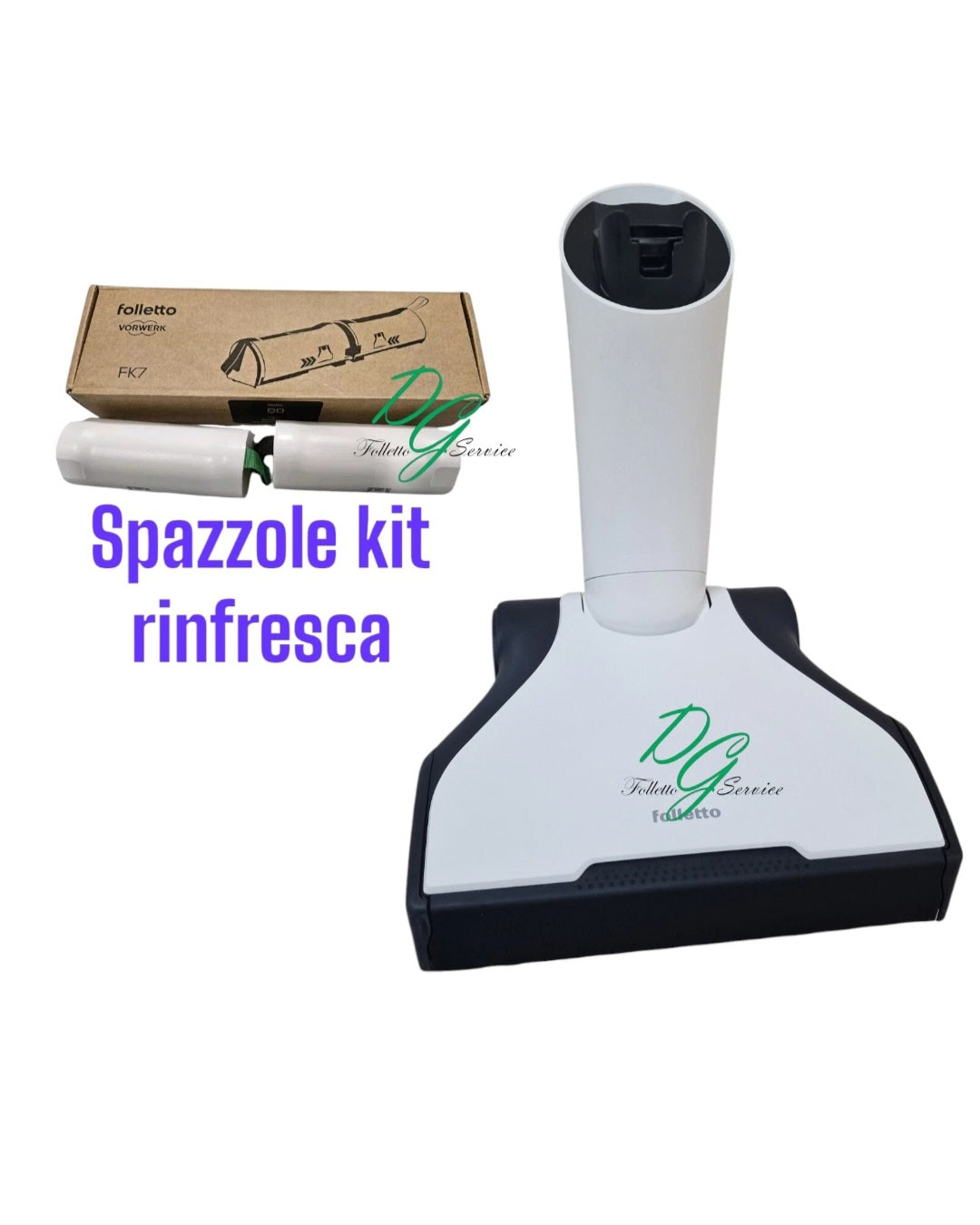 Spazzola Elettrica Multifunzione EB7s Vorwerk Folletto per VK7s senza filo.
