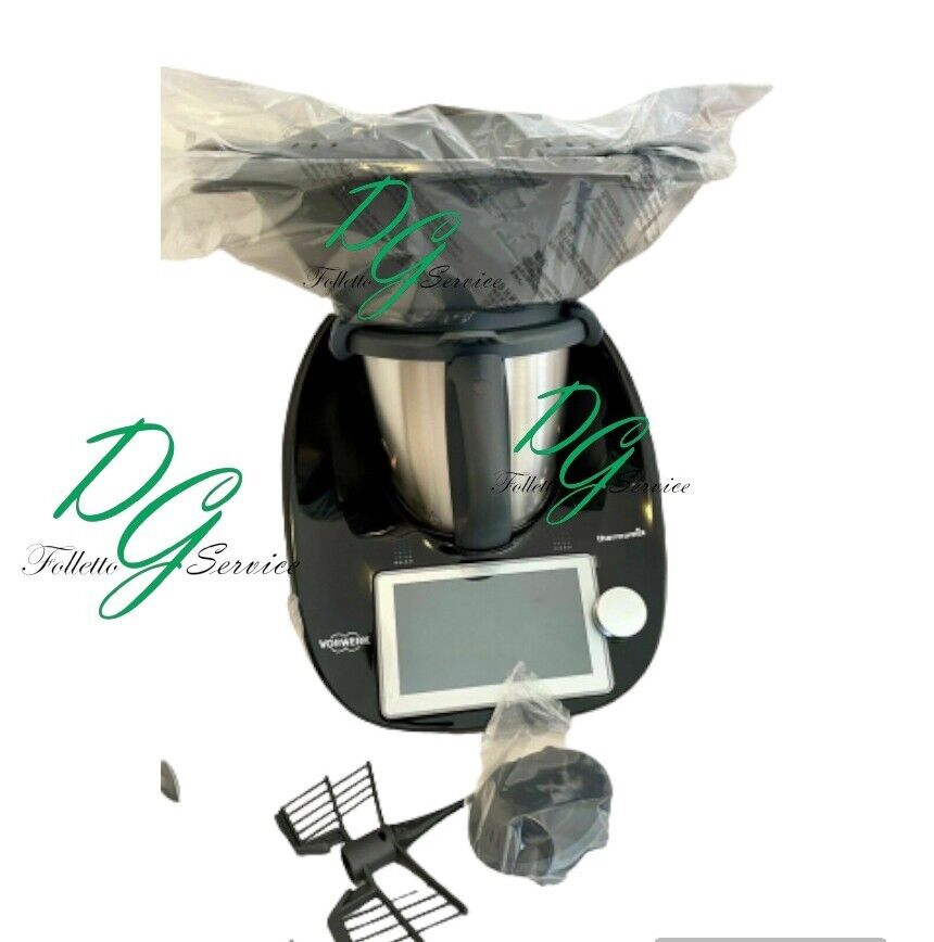 BIMBY TM6 NERO Sparkling "Limited Edition" GARANZIA ACCESSORI VAROMA - DGFOLLETTO SERVICE 