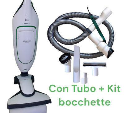 VORWERK FOLLETTO Vk200 + TUBO FLEX CON KIT GARANZIA E SACCHETTI - DGFOLLETTO SERVICE 